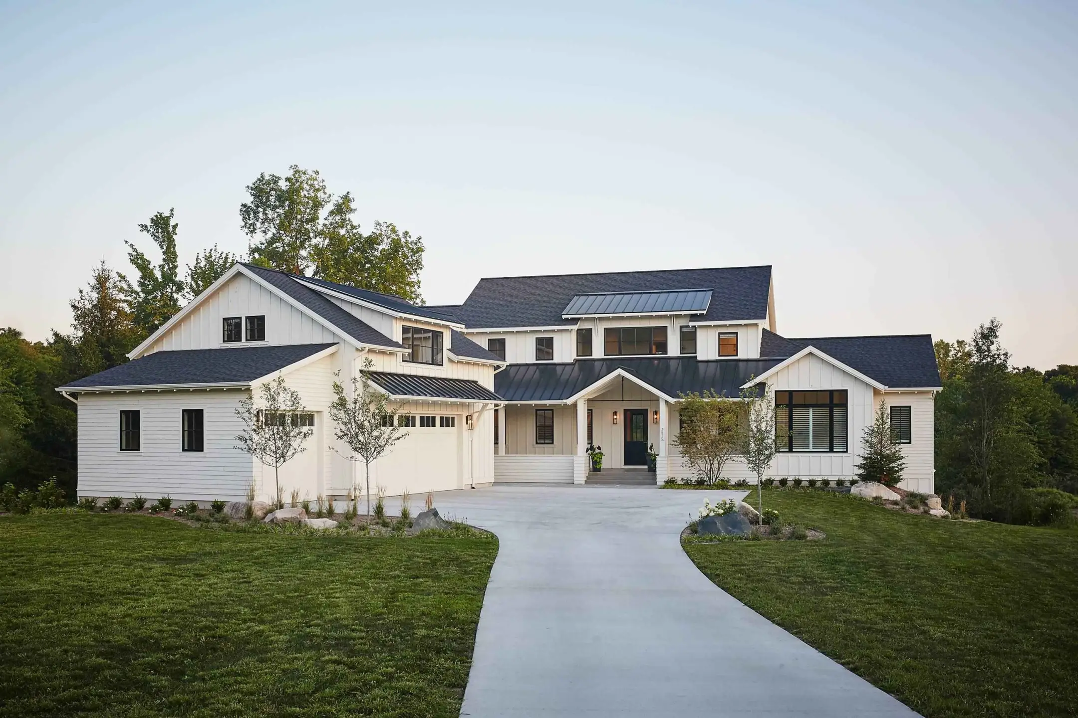 Modern Farmhouse Ada, MI Exterior